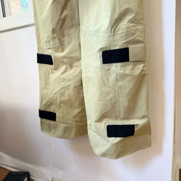 New Free People Movement Zephyr Ski Shell Snow Pants One Piece Bib Tan Brown - Picture 7 of 11